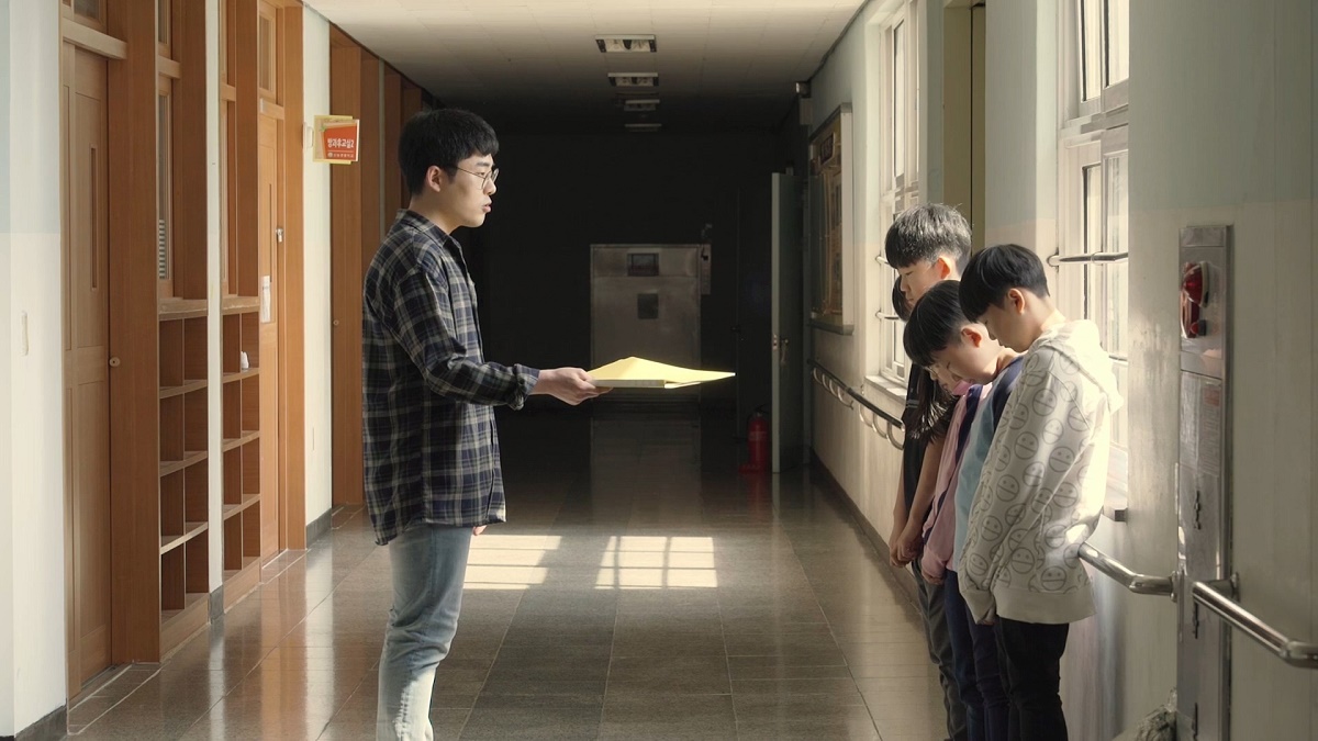 먼지나게 비오는 날